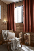 Bjorn - Rideau Occultant + Polaire - Polyester - Terracotta