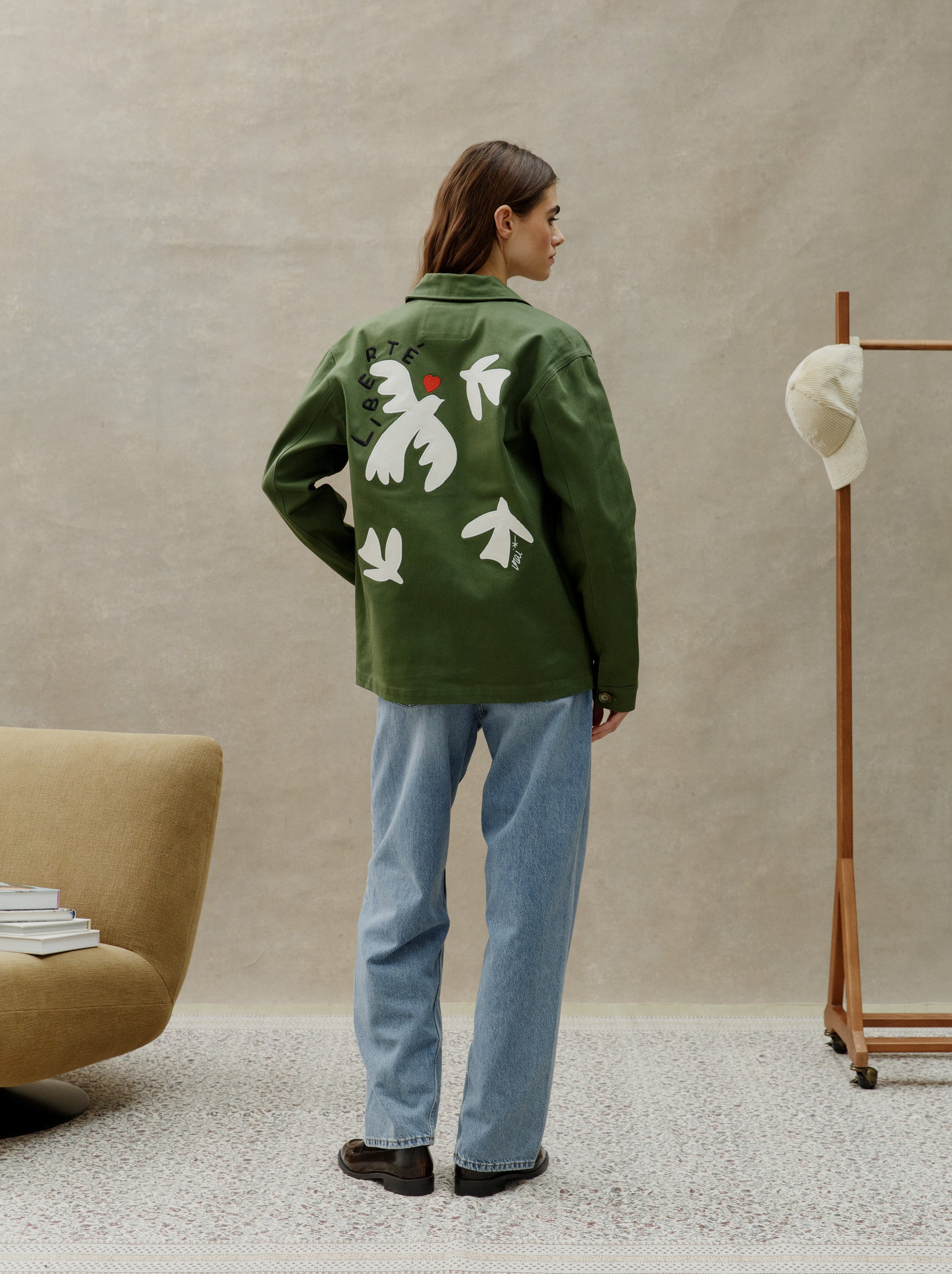 olive jacket