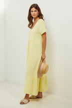 Robe - Jaune - Femme