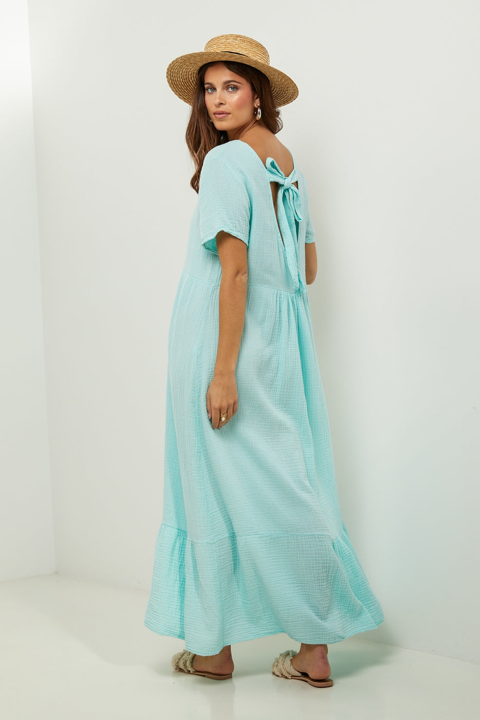 Robe - Vert D'eau - Femme
