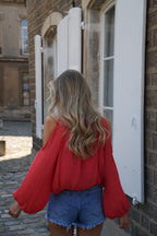 Blusa Calada Karole - Coral