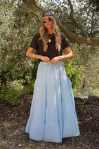 Chloé Long Skirt - Blue
