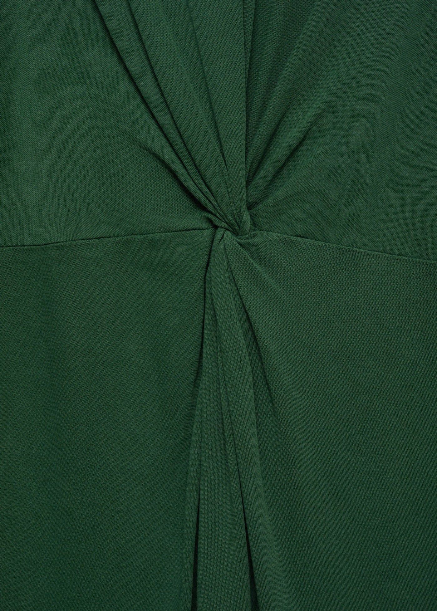 Robe Midi Détail Drapé