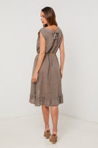 Dress - Taupe - Women