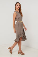 Dress - Taupe - Women