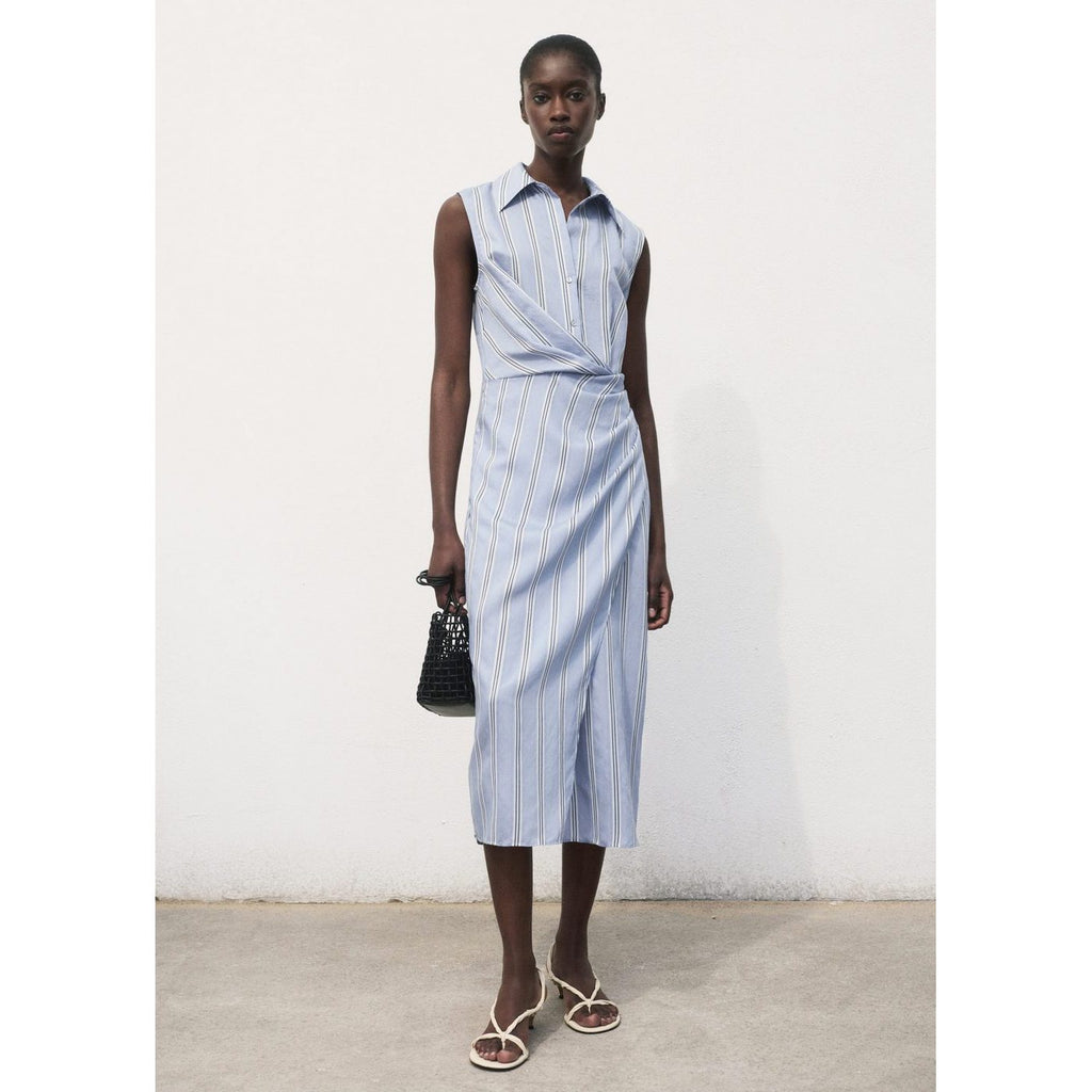 Robe Chemise Drapée