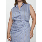 Robe Chemise Drapée