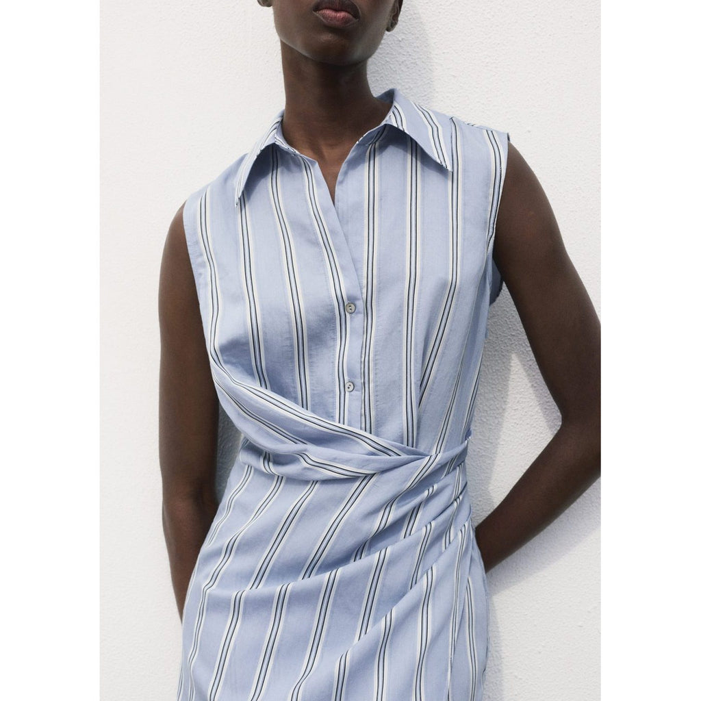 Robe Chemise Drapée