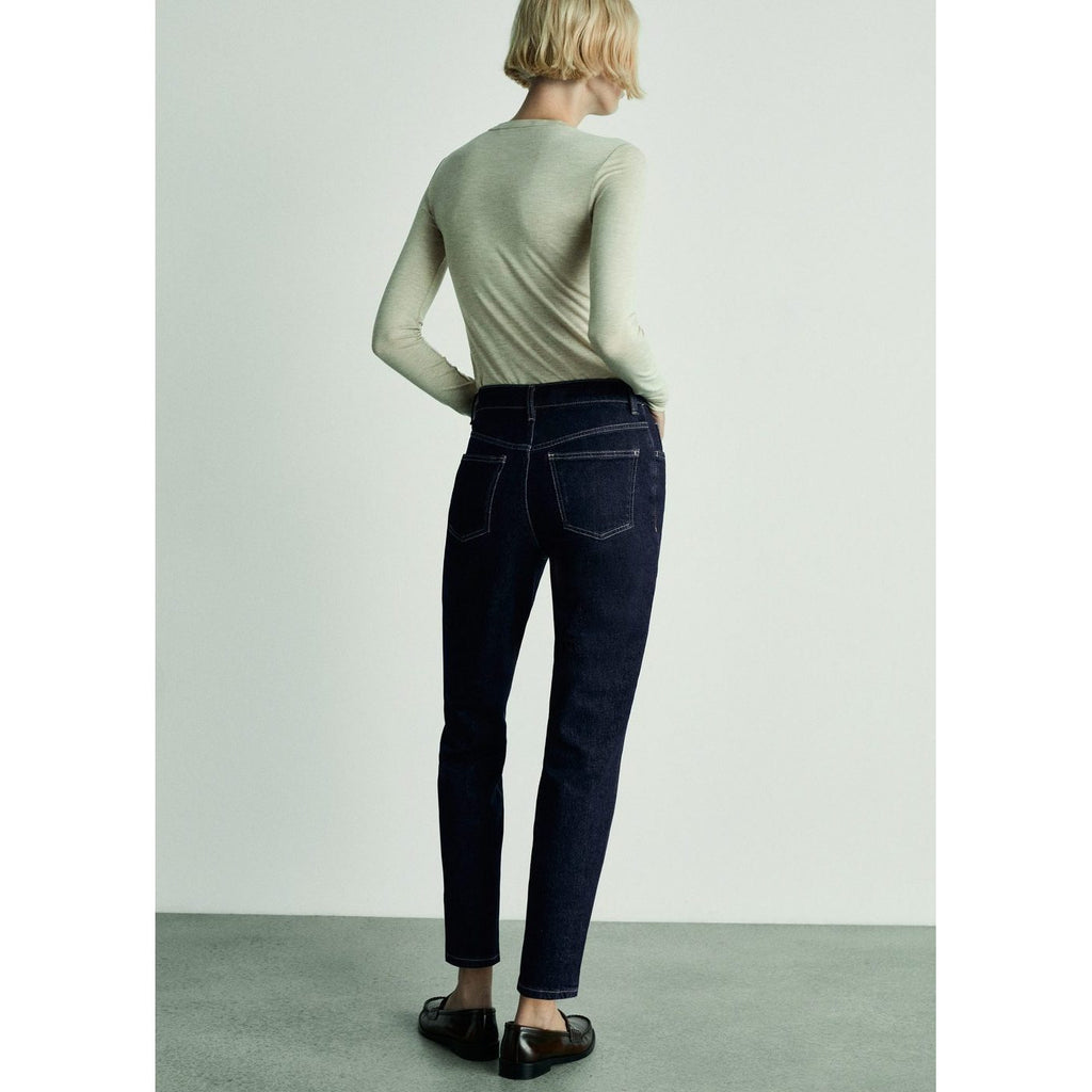 Jeans Newmom - Open Blue
