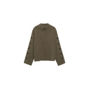 Pull-Over Maille Détail Boutons - Khaki