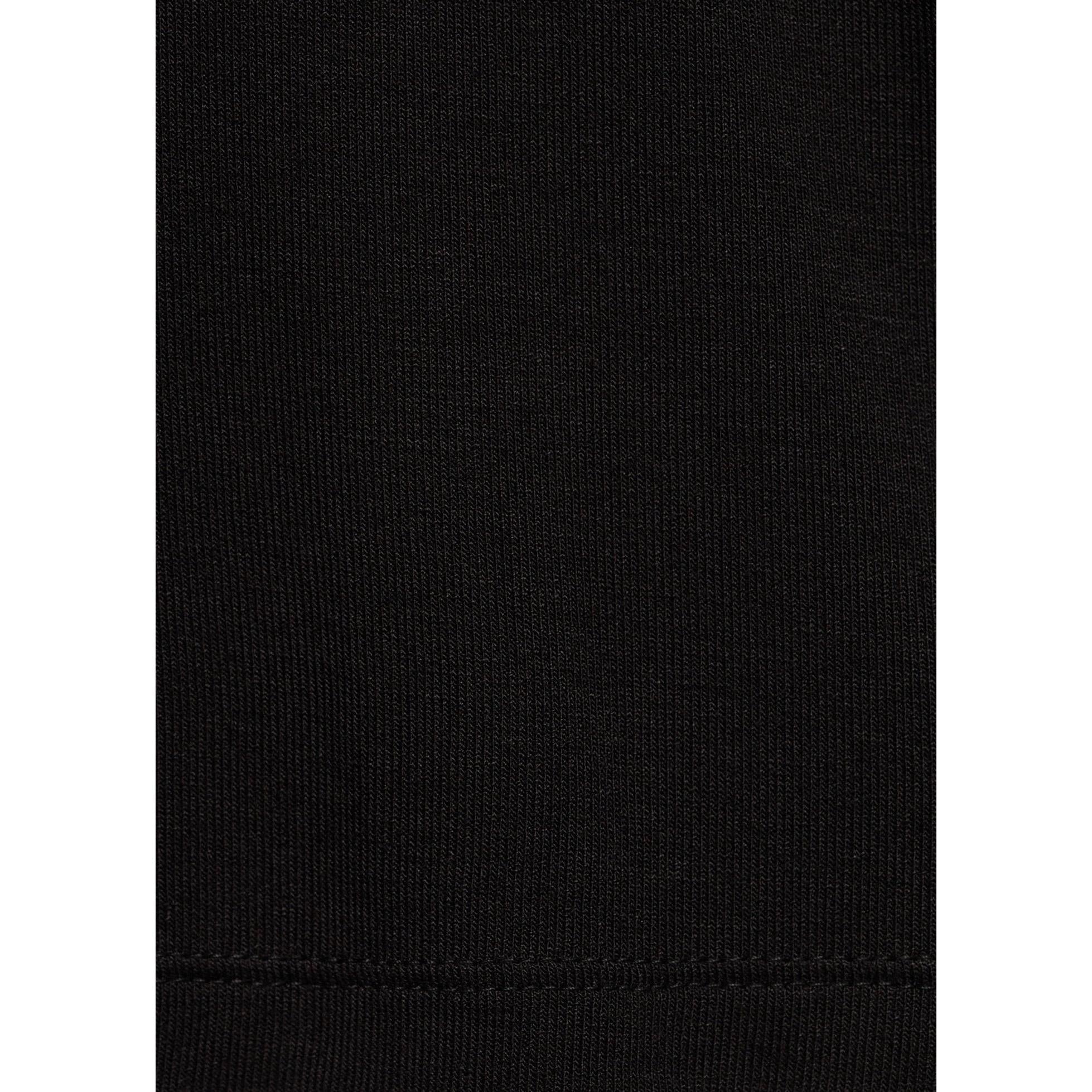 Camiseta De Cuello Alto - Black