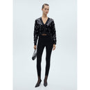 Cardigan Maille Sequins - Black