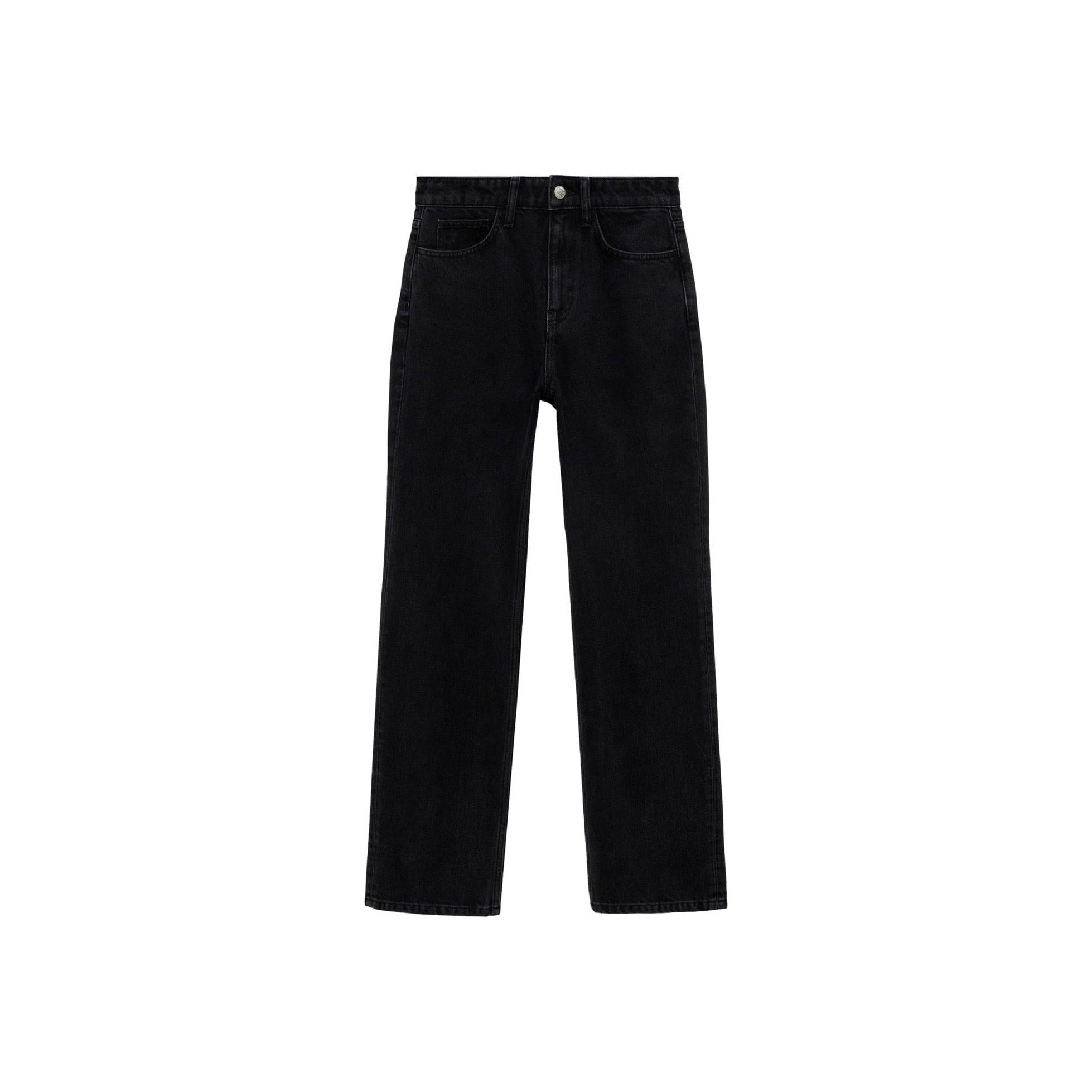 Matilda Straight Leg Jeans - Black Denim