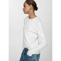 T-Shirt Coton Manches Longues - White