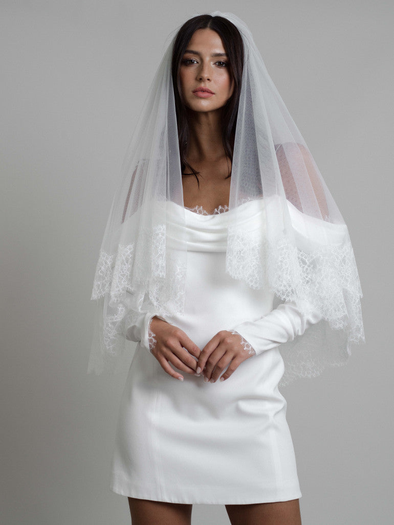 Vestido luz de luna - Blanco