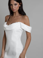 Vestido luz de luna - Blanco
