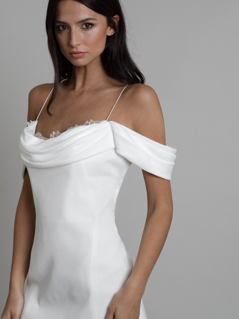 Vestido luz de luna - Blanco