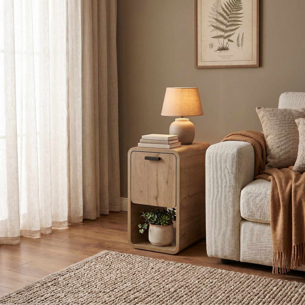 Rovel Bedside Tables - Natural