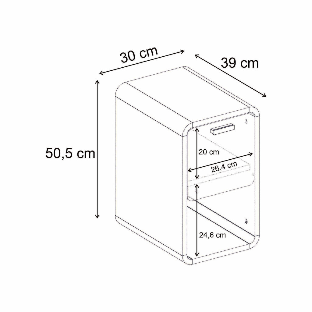Rovel Bedside Tables - Natural