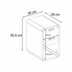 Rovel Bedside Tables - Natural