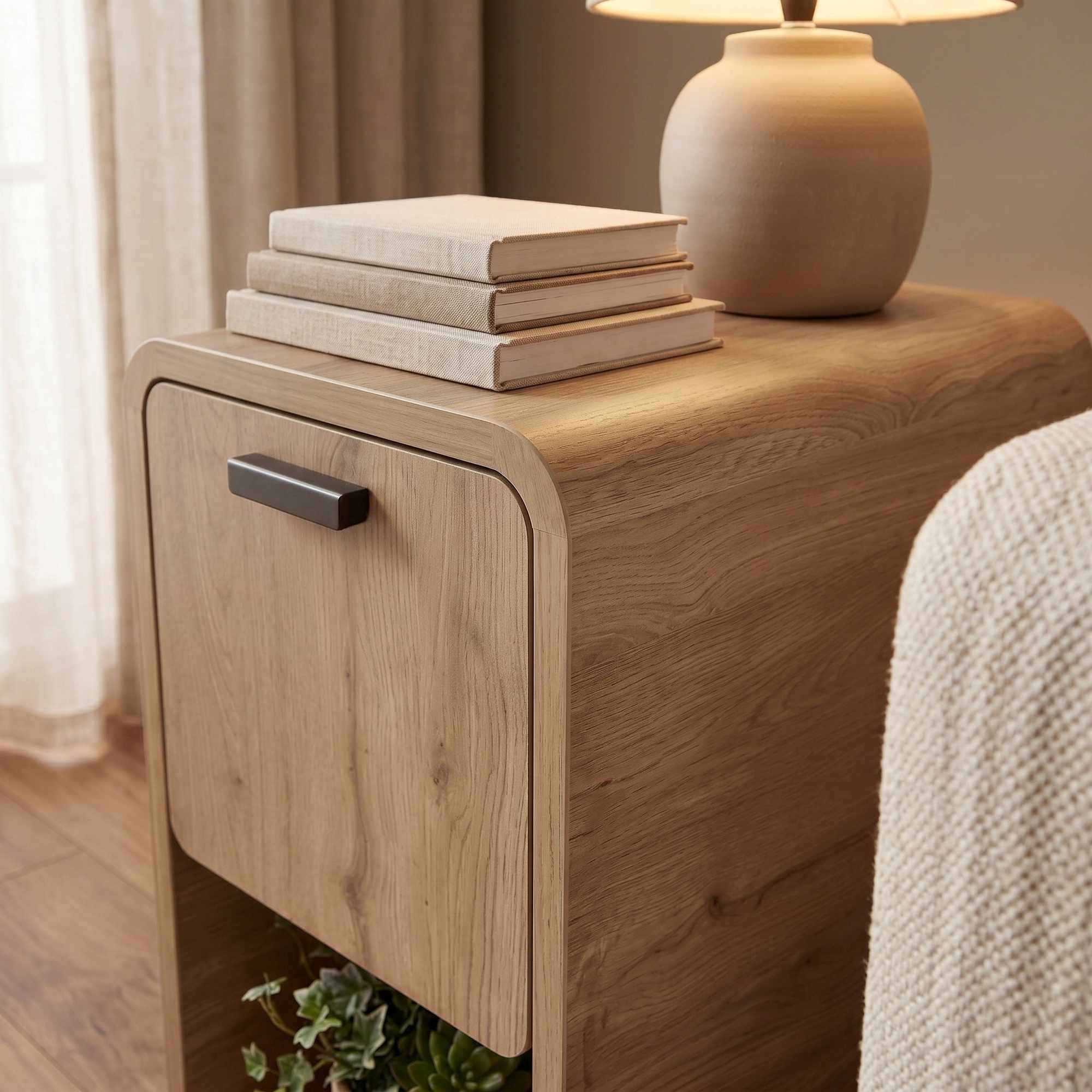 Rovel Bedside Tables - Natural
