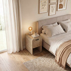 Rovel Bedside Tables - Natural