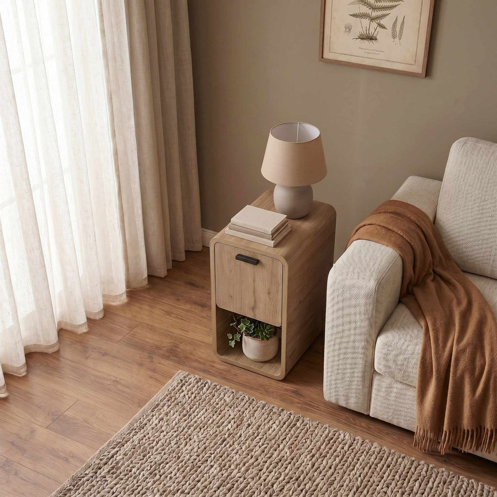 Rovel Bedside Tables - Natural