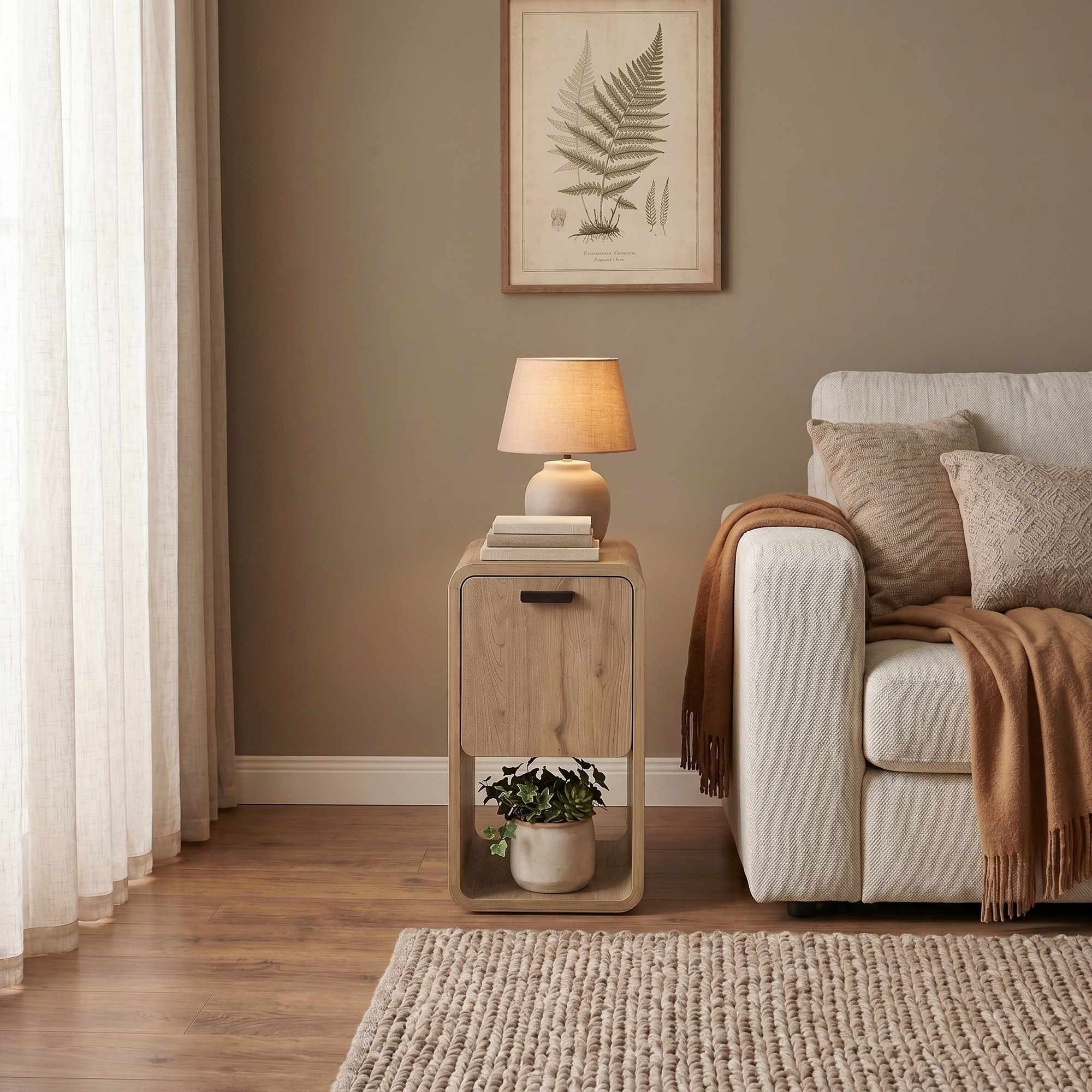 Rovel Bedside Tables - Natural