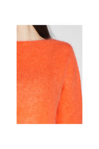 The Romy Orange Knit