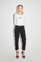 Le Tshirt Hugo Blanc Manches Longues