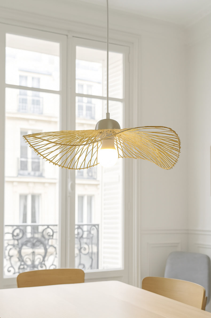 Kix - Suspension - Bambou - Naturel