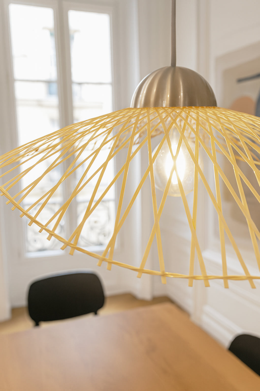 Kix - Suspension - Bambou - Naturel