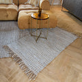 Altay - Tapis - Coton/Jute/Cuir - Taupe