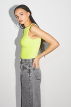 Le Top Milo En Velours Fluo