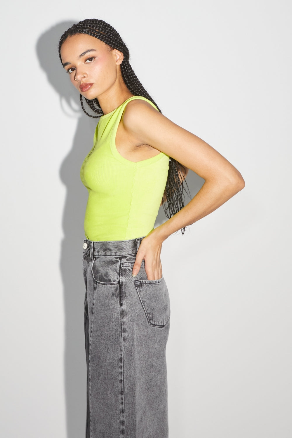 Le Top Milo En Velours Fluo