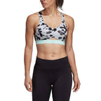 Adidas - Brassière Stronger For It Iteration Adidas By Stella Mccartney - Beige Et Noir - Femme