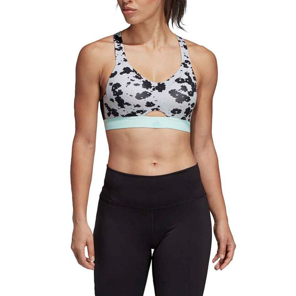 Adidas - Stronger For It Iteration Adidas By Stella Mccartney Bra - Beige And Black - Women