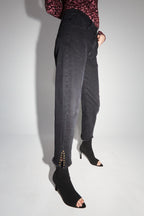Alex Straight Black Jeans - Sort