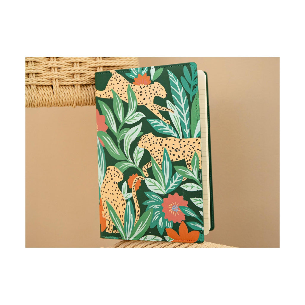 Carnet À Peindre - Notebook Peinture Au Numéro - Petit Pinceau - Leaping Leopards