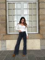 Vaquero Elenette gris marengo