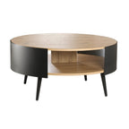 Eklo - 2-Level Coffee Table - Black