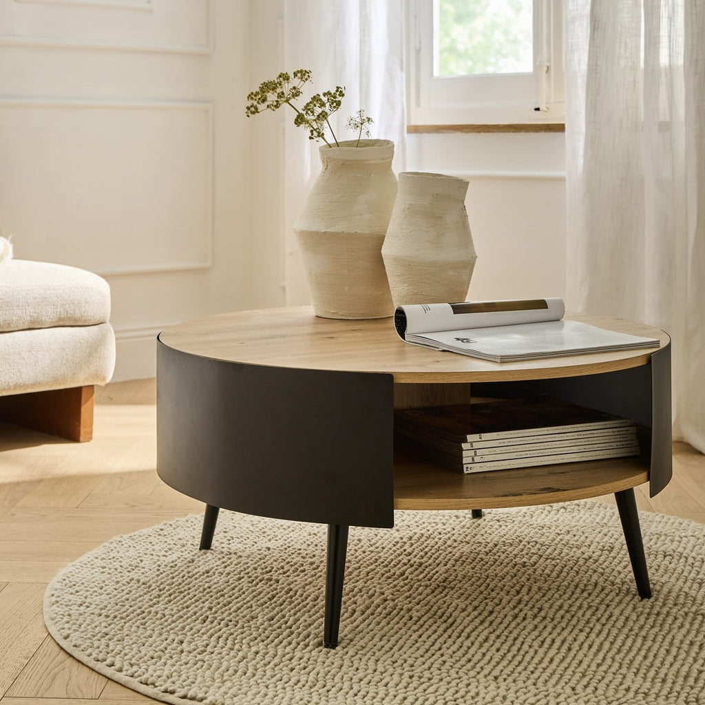 Eklo - 2-Level Coffee Table - Black