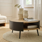 Eklo - 2-Level Coffee Table - Black