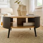 Eklo - 2-Level Coffee Table - Black