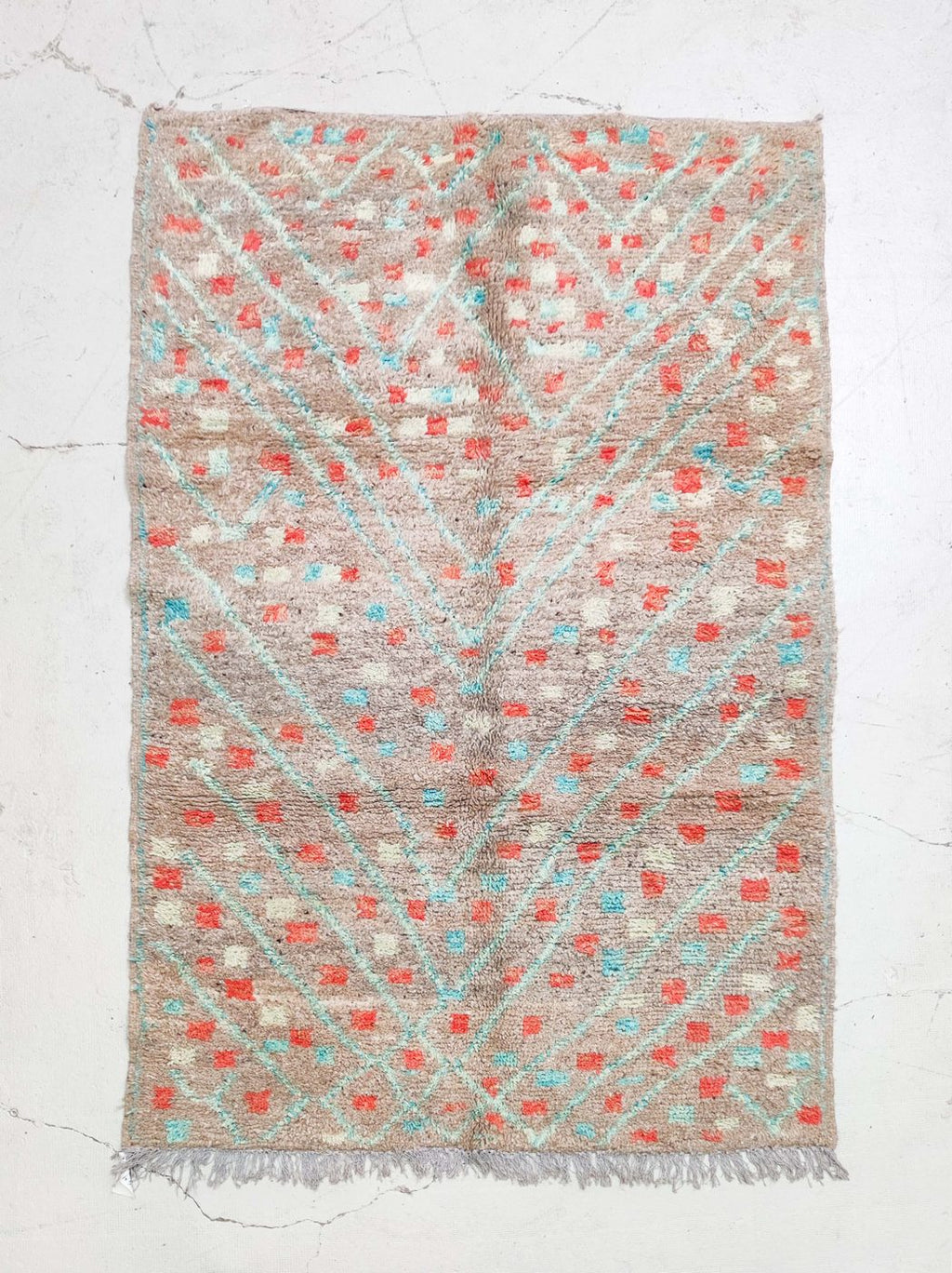 Tapis Berbère Marocain Boujaad 2,37X1,59M