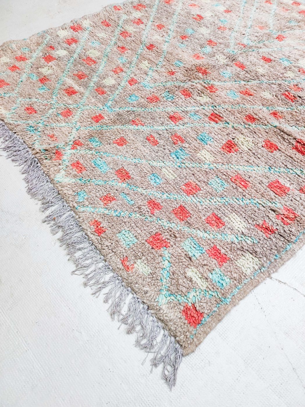 Tapis Berbère Marocain Boujaad 2,37X1,59M
