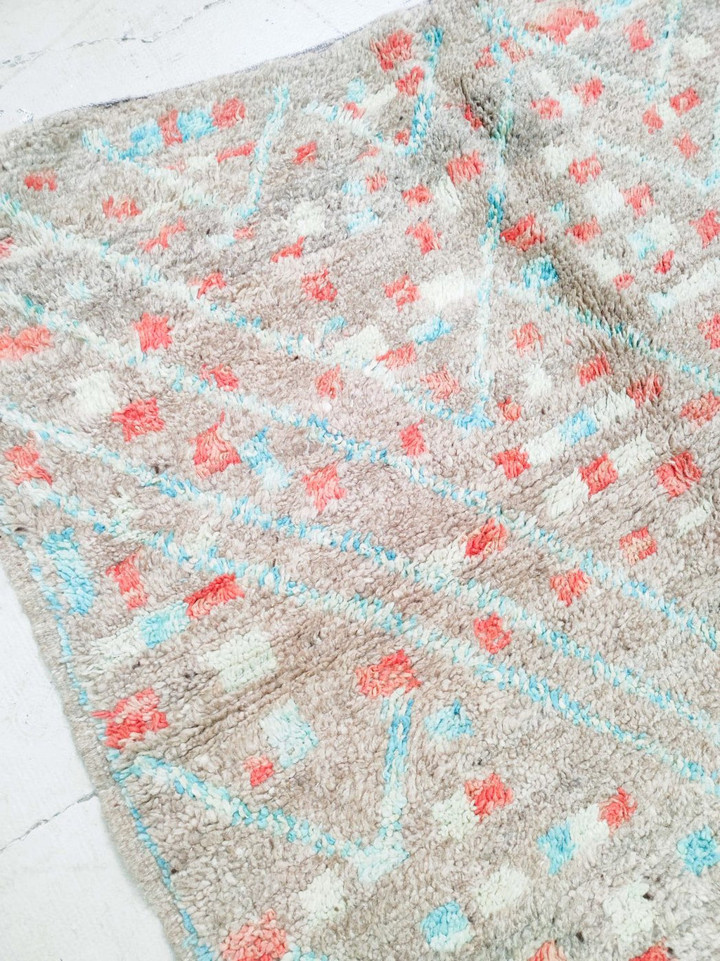 Tapis Berbère Marocain Boujaad 2,37X1,59M