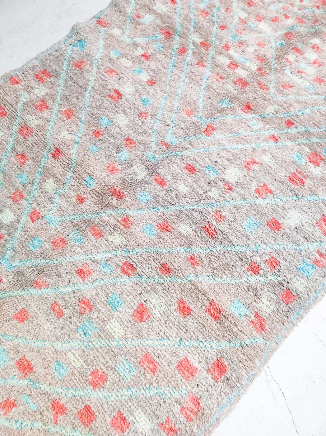 Tapis Berbère Marocain Boujaad 2,37X1,59M