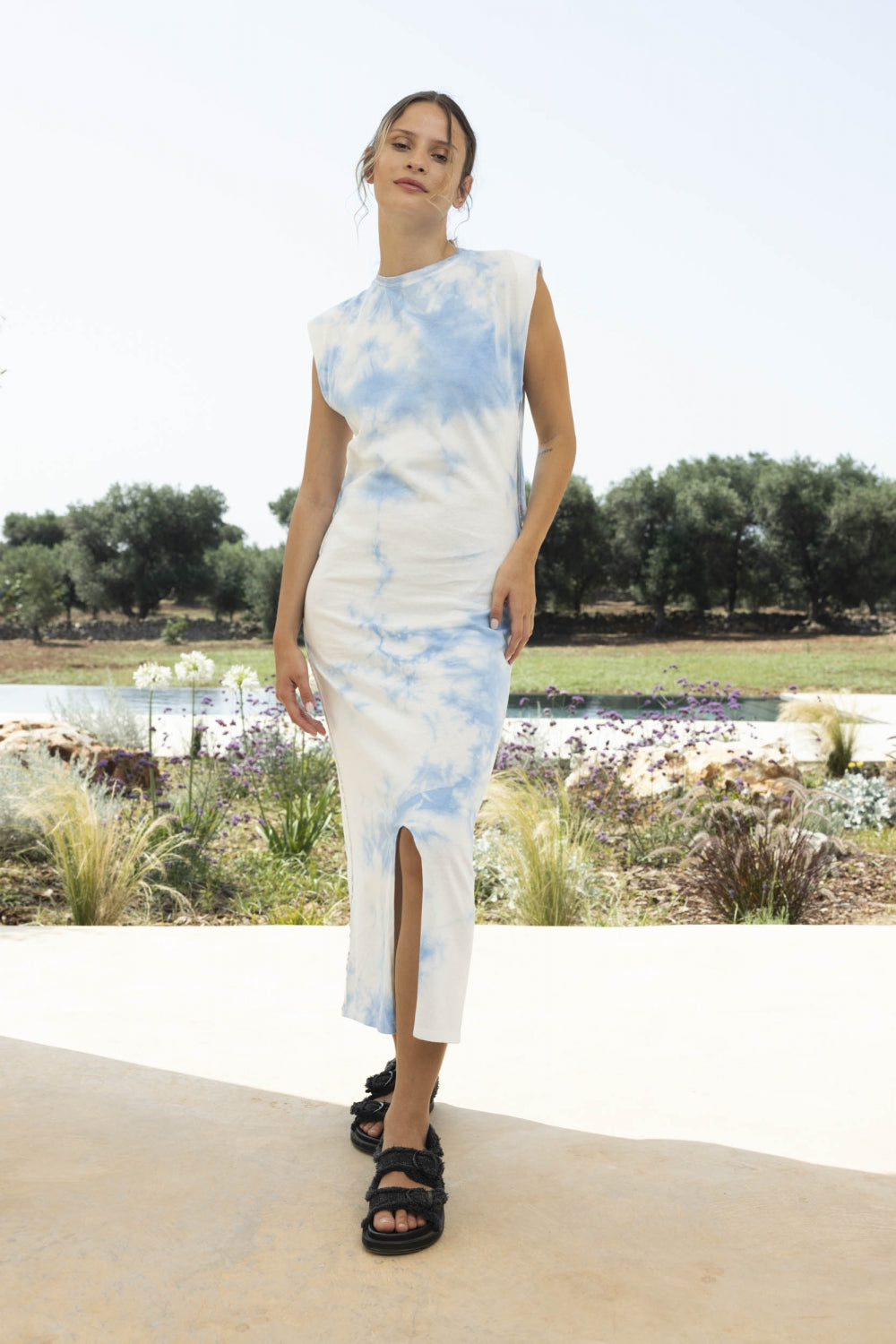 Robe Adè - Bleu