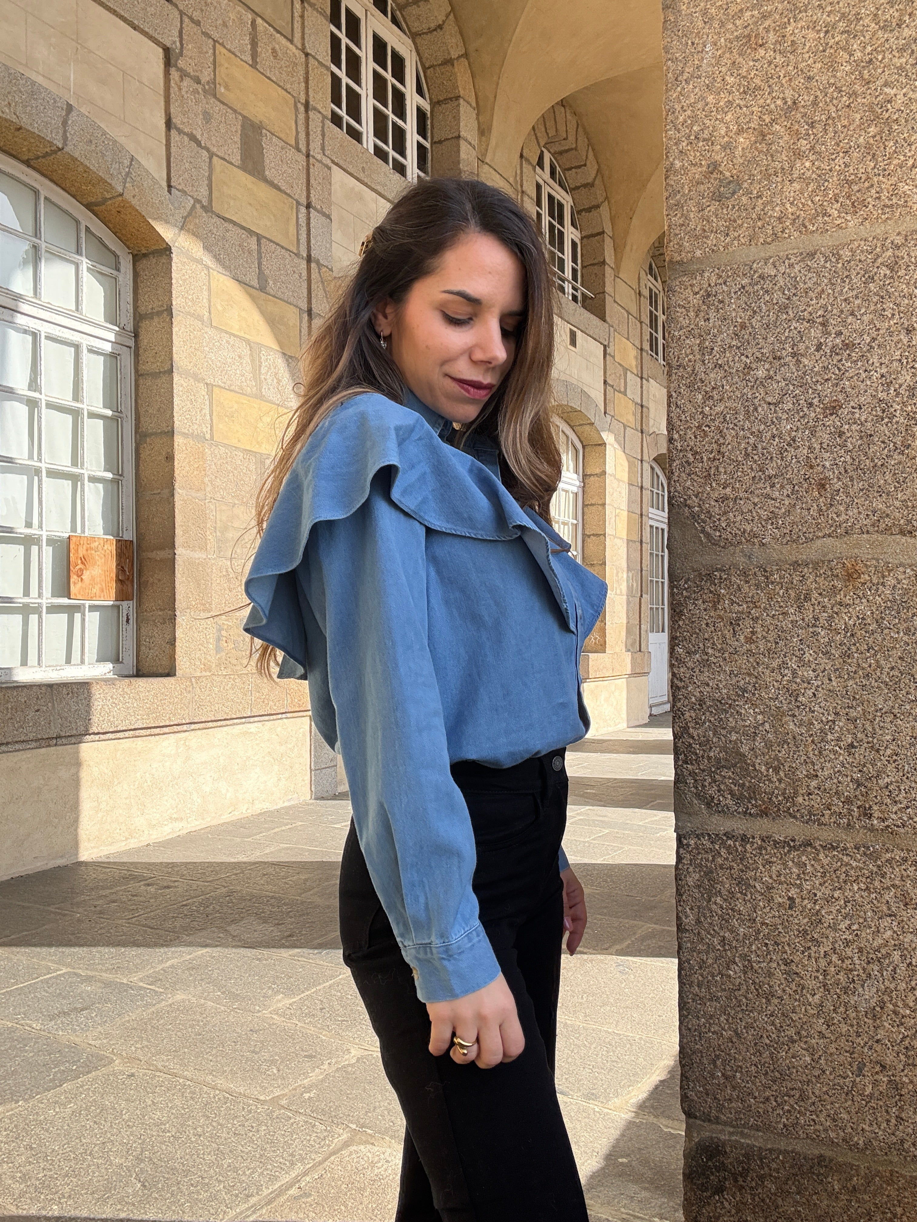 Blusa vaquera Agathe